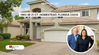 1963 SE 21st Court Homestead, FL. 33035 Beautiful Palm Isles Estate