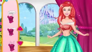Barbie Princess Dress Up Design Games | Disney Princess Girl Games 2016