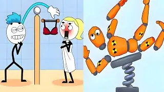 🏂🏂Thief Puzzle 🆚 Dancing Dummy- Satisfying ASMR Gameplay Showdown on Android & iOS #gaming #ios 