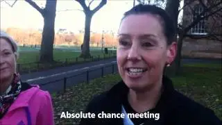 Naked Running November Edinburgh Scotland