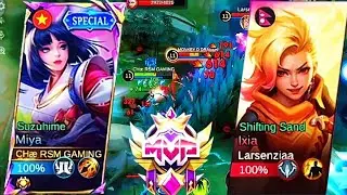 MIYA vs IXIA Best Build 2026 Gameplay Build Top Global Miya (Solo Rank Push) MLBB