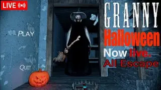 Granny 😱 Horror Gameplay | All Escape | Now Live 🔴