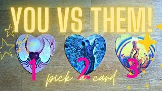 YOU vs THEM! How Does He Feel About YOU now? PICK A CARD Tarot current energy