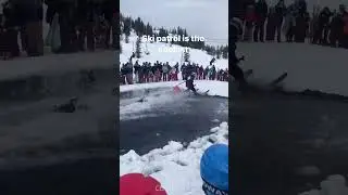 Ski patrol is the coolest 😎🔥 | #shorts