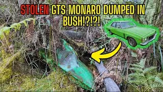 БРОШЕННЫЙ КЛАССИЧЕСКИЙ HOLDEN GTS MONARO? ВЫБРОШЕН В АВСТРАЛИЙСКИХ КУСТАХ!!