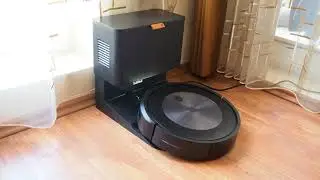 Działanie stacji ładująco czyszczącej iRobot Roomba j7