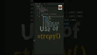 Use of strcpy() in c programming 