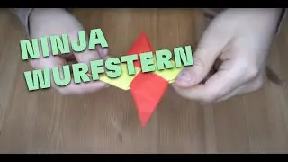 Origami Ninja Wurfstern | Stern basteln