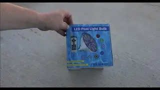 LED Pool Light That Changes EVERYTHING! 16 Colors, Remote Control & Super Bright LED Review