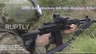 First Footage of Ak-400 tested & fired by Russian Troops.