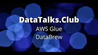 AWS Glue DataBrew - Dmitry Muzalevskiy