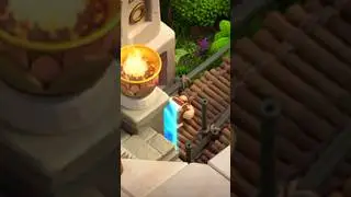 Teleportation in Egypt 🪩🇪🇬 | Clash of funz #shorts #clashofclans #coc #giant #teleportation