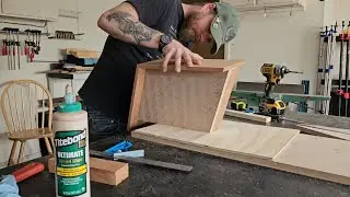 Building a Modern Magnetic Knife Holder from Sapele & Patterned Plywood