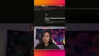 Free step-by-step guide how to build your first AI app with cursor AI, this guide was put together b