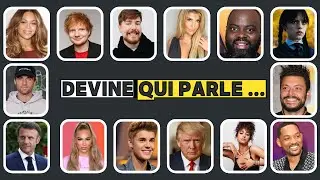 DEVINE LA CELEBRITE PAR LA VOIX | DEVINE QUI PARLE