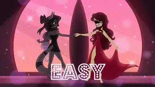 Easy (Hazbin Hotel)〚Cover by Sweet Nightengale Feat. FawningMelodyVA〛