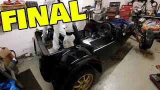 COLOUR COMPLETE! - Episode 82 of Locost 7 Kit Car FULL BUILD!!  - (Project 7-UP)