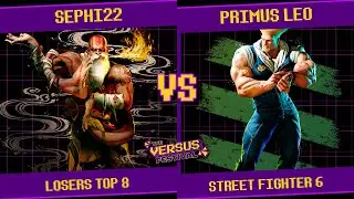 sephi22 (Dhalsim) vs Primus Leo (Guile) - The Versus Festival