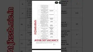 jkssb junior assistant & stenographer 2025 | 361 posts 🚨