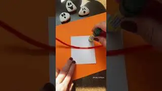 Ghost spinners! #craftsforkids #kidscraft #halloween #ghostcraft #diytoys