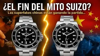 🕒 &iexcl;CRISIS RELOJERA! Las SUPERFAKES CHINAS DESAF&Iacute;AN el MITO SUIZO y SORPRENDEN! 🕒