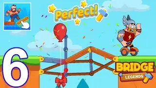 Bridge Legend Part 6 Level 35 - 44 Gameplay (android, iOS) by Playgendry