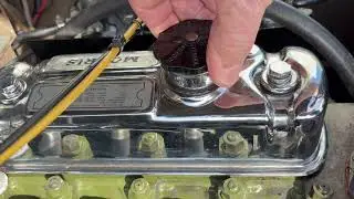 1967 Morris Minor 1000 Engine Running