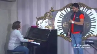 مينا عطا يفاجئ ماري محفوض - ستار اكاديمي 10 - Mary Mahfoud Mina Atta