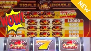 Triple 7 Wild Fire Double ReSpin Old School 3 Reel Slot