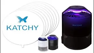 #Katchy Automatic Indoor #insecttrap - Self-Activating Killer for Mosquitos, Gnats, Moths
