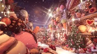 🧁The Sweetest Paradise For Children In Christmas🧁🎠🎄[4K]