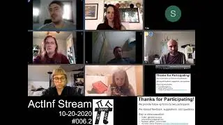 ActInf Livestream #006.2 ~ 