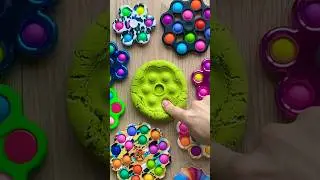 Popit Kinetic Sand! ⭐️⭐️⭐️ #shorts