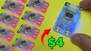  $4 Mini EDC Flashlight from Aliexpress  is IMPRESSIVE?