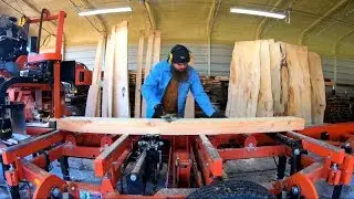 Plowing Through  Pine with the Sharpest Sawmill Blades on the Market,