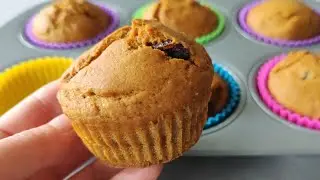 Pumpkin Cranberry Muffins/ Easy and Delicious