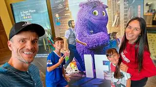 ASSISTIMOS AMIGOS IMAGINÁRIOS NO CINEMA DE ORLANDO - Família Brancoala