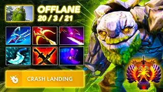 NEW META OFFLANE! - Tiny OFFLANE | Full Gameplay Dota Class [7.39C]