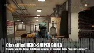 The Division 1.8 (PTS) - Classified HEXO-SNIPER BUILD - fully optimized with Reckless Chest