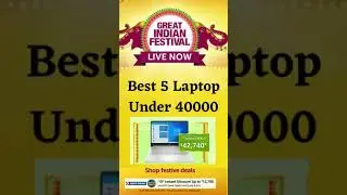 Top 5 laptop under 40000 in amazon sale ,Best Laptops Offers|#shorts #laptop