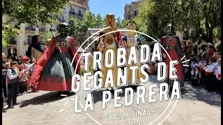 Gegants de la Pedrera de Barcelona - Balls Finals Trobada 2024