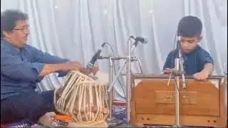 Playing Raag Khafi