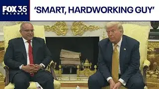 President Trump meets with Crown Prince of Bahrain
