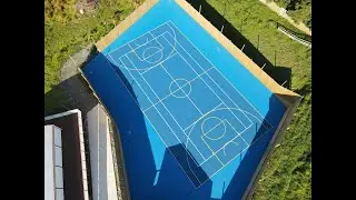 PlexiCushion Basketball  and Tennis court surfacing by Plexipave NZ