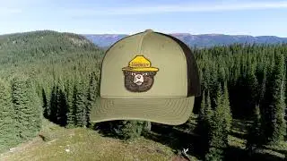 Loden Smokey Bear Trucker Hat from WYR Clothing