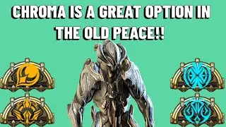 Warframe: Chroma, The Beast in the Old Peace!! 3 Builds New Arcane Catalyst+Arbi+Profit Taker