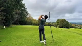 18 Holes With A Scratch Golfer (Back 9)