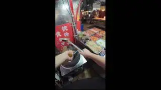 Street Food POV | Rice & Noodle Frying | Real-Time Vendor Workflow