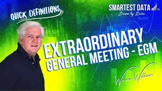 EGM, can be called to approve or reject an issue requiring Shareholder approval, e.g. a Takeover