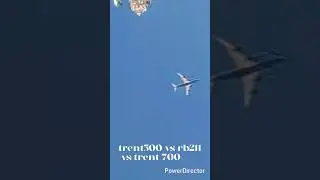 roll royce trent500 vs roll royce rb211 vs rollroyce trent 700 #a340 #b757 #a330 #rollroyce